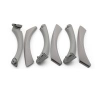 MAMXVKVZEU 6PCS Set Front Rear Left Right Interior Passenger Door Pull Handle for B&MW 3 Series E90 E91 2004-2012(LHD-Gray 6PCS)