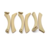 MAMXVKVZEU 6PCS Set Front Rear Left Right Interior Passenger Door Pull Handle for B&MW 3 Series E90 E91 2004-2012(RHD-Beige 6PCS)
