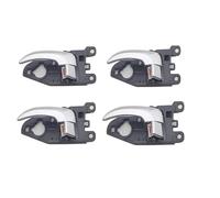 MAMXVKVZEU 82620-3X000 82610-3X00 Car Interior Door Handle for Hyundai for Elantra 2011-2015(Chrome Color,4 PCS A CAR Set)