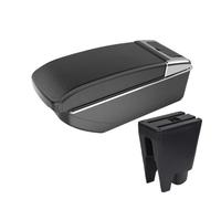 MAMXVKVZEU Armrest Box Interior Car Armrest Center Storage Box Usb For Citroen C1 Car Armrest Box(B3 Black white NOUSB)