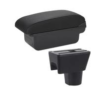 MAMXVKVZEU Car Armrest Storage Box Accessories For N&issan For Terrano 3 Car Armrest Box(C2 black line No USB)