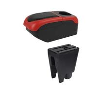 MAMXVKVZEU Car Armrest Storage Box Accessories Interior For Peugeot 107 Car Armrest Box(S1 red 6USB)