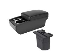 MAMXVKVZEU Car Armrest Storage Box Centre Console Interior For Holden Car Armrest Box(A2 black line NO USB)