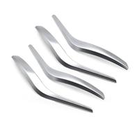 MAMXVKVZEU Car Interior Left Right Door Pull Handle Cover Trim for B&MW X1 E84 2010-2016(Silver 4PCS)