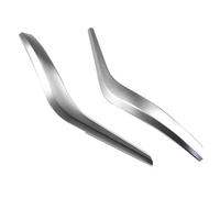 MAMXVKVZEU Car Left Right Interior Door Armrest Pull Handle Outer Cover Trim for B&MW X1 E84 2010-2016(Matte Silver-2PCS)
