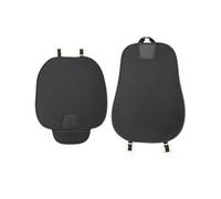 MAMXVKVZEU Car Seat Back Protector Cover Cushion For Renault For QM6 For Kardian For Rafale For Espace For Trafic For Austral For Kangoo(Black-1 set)