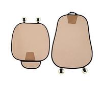 MAMXVKVZEU Car Seat Back Protector Cover Cushion For Renault For QM6 For Kardian For Rafale For Espace For Trafic For Austral For Kangoo(Beige-1Set)