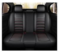 MAMXVKVZEU Car Seat Cover For Opel For Zafira B(Rear Seats-Black Red)