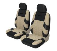 MAMXVKVZEU Car Seat Cover Set Universal Seat Protector For Nissan For Teana(2PCS beige)