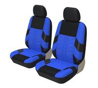 MAMXVKVZEU Car Seat Cover Set Universal Seat Protector For Nissan For Teana(2PCS Blue)