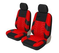 MAMXVKVZEU Car Seat Cover Set Universal Seat Protector For Nissan For Teana(2PCS red)