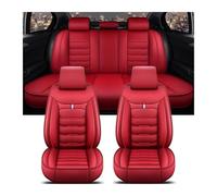 MAMXVKVZEU Car Seat Cover Universal For Mg All Car Models Zs Ev Gt Ehs Rx5 Mg4 For Mulan Mg5 For Marvel R Mg6(Red 5 seat)