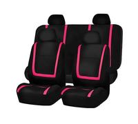 MAMXVKVZEU Car Seat Covers Cushion For A4L A6L A5 A3 A2 A1 A7 A8 Q2 Q3 Q5 Q7 R8 S3 S4 S5 S7 SQ5 RS3 RS4 RS5 RS6 TT TTS(ZT02-5Seats-Pink)