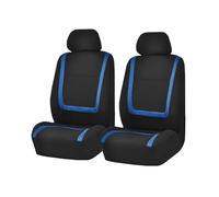 MAMXVKVZEU Car Seat Covers Cushion For A4L A6L A5 A3 A2 A1 A7 A8 Q2 Q3 Q5 Q7 R8 S3 S4 S5 S7 SQ5 RS3 RS4 RS5 RS6 TT TTS(ZT02-2Seats-Blue)