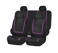 MAMXVKVZEU Car Seat Covers Cushion For A4L A6L A5 A3 A2 A1 A7 A8 Q2 Q3 Q5 Q7 R8 S3 S4 S5 S7 SQ5 RS3 RS4 RS5 RS6 TT TTS(ZT02-5Seats-Purple)