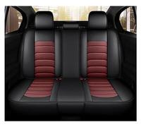MAMXVKVZEU Car Seat Covers Cushion For Opel For Astra H(Rear Seats-Wine Red)
