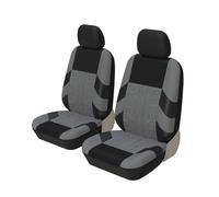 MAMXVKVZEU Car Seat Covers Full Set Front Split Rear Bench Automotive Interior Covers For Universal SUV Sedan Van(Gray 2PCS)
