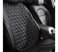 MAMXVKVZEU Car Seat Cushion Four Seasons Embossed Pattern Seat Cover(Black back cushion)