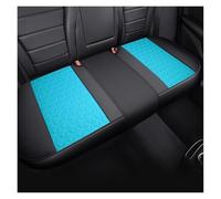 MAMXVKVZEU For 3 Series E46 E90 E93 F30 F31 F34 F35 G20 G21 G28 PU Leather Car Seat Cover Full Coverage Cushion(Only Back Row Black Blue)