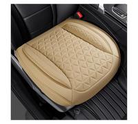MAMXVKVZEU For 3 Series E46 E90 E93 F30 F31 F34 F35 G20 G21 G28 PU Leather Car Seat Cover Full Coverage Cushion(Beige 1 Pcs)
