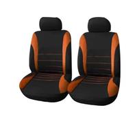 MAMXVKVZEU For A4L A6L A5 A3 A2 A1 A7 A8 Q2 Q3 Q5 Q7 R8 Interior Car Seat Cover Set Seat Protector Chair Cushion(2seat-orange)
