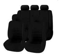 MAMXVKVZEU For A4L A6L A5 A3 A2 A1 A7 A8 Q2 Q3 Q5 Q7 R8 Interior Car Seat Cover Set Seat Protector Chair Cushion(5 seat Black)