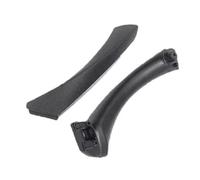 MAMXVKVZEU for B&MW 3 Series E90 E91 E92 316 318 320 325 328i 2005-2012 Car Interior Left Right Door Inner Handle Panel Pull Trim Cover(Black-Left-Set)