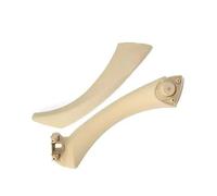 MAMXVKVZEU for B&MW 3 Series E90 E91 E92 316 318 320 325 328i 2005-2012 Car Interior Left Right Door Inner Handle Panel Pull Trim Cover(Beige-Left-Set)