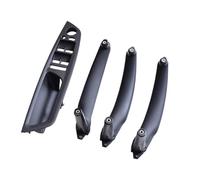 MAMXVKVZEU for B&MW E70 X5 E71 E72 X6 SAV 2008-2014 Car Front Rear Interior Door Handle Inner Panel Pull Trim(Black 4Pcs)