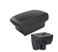 MAMXVKVZEU For Chevrolet For Aveo 3 For Sail III Car Armrest Storage Box Accessorie Car Armrest Box(A2 black line NO USB)
