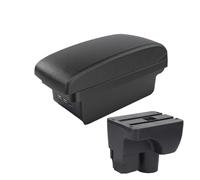 MAMXVKVZEU For Chevrolet For Aveo 3 For Sail III Car Armrest Storage Box Accessorie Car Armrest Box(B2 Black line 3 USB)