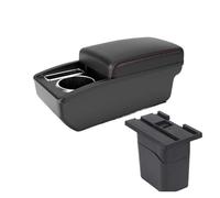 MAMXVKVZEU For Chevrolet For Cruze Car Armrest Storage Box Centre Console Interior Car Armrest Box(A1 Black red NO USB)