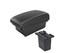MAMXVKVZEU For Chevrolet For Cruze Car Centre Console Armrest Storage Box Interior Car Armrest Box(B3 Black white 3 USB)