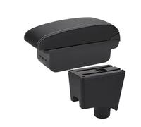 MAMXVKVZEU For Dacia Car Center Console Armrest Storage Box Accessories Car Armrest Box(B3 black white 3USB)