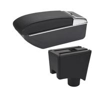 MAMXVKVZEU For Dacia Car Center Console Armrest Storage Box Accessories Car Armrest Box(D2 black line No USB)