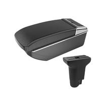 MAMXVKVZEU For Fiat 500 For Cronos Car Center Armrest Storage Box Interior Accessories Car Armrest Box(B3 white line NOUSB)