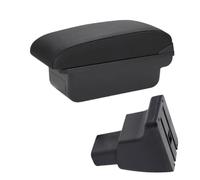 MAMXVKVZEU For Hyundai I10 Car Center Armrest Storage Box Accessories Interior Car Armrest Box(C2 black line No USB)