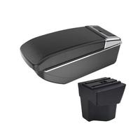 MAMXVKVZEU For Kia For Rio 5 2014 2013 2012 2015 2016 2017 2018 2019 Car Armrest Storage Box Accessories Interior Car Armrest Box(B2 black line NO USB)