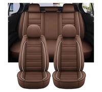 MAMXVKVZEU For Kia For Sorento For Picanto Universal Car Seat Covers Seat Protectors(Brown White 5 PCS)