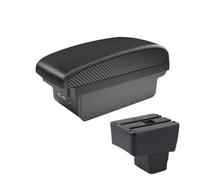 MAMXVKVZEU For Mazda 2 CX3 2018 2019 2020 Car Armrest Storage Box Accessories Usb Car Armrest Box(B2 Black line 3 USB)