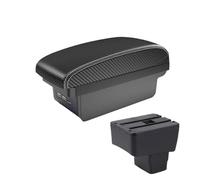MAMXVKVZEU For Mazda 2 CX3 2018 2019 2020 Car Armrest Storage Box Accessories Usb Car Armrest Box(B3 white line 3 USB)
