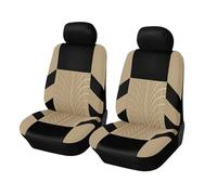 MAMXVKVZEU For Mercedes For Sprinter For Vito 2+1 Car Seat Covers(BEIGE 2pcs)