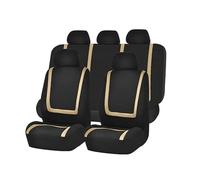 MAMXVKVZEU For Mg 3 5 6 7 Ighzs HS Jas5 Car Seat Covers Seat Cushion Protector Cover(ZT02-5Seats-Beige)