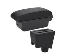 MAMXVKVZEU For N&issan For Almera G15 Car Center Console Armrest Storage Box Accessories Car Armrest Box(B2 Black line 3USB)