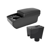 MAMXVKVZEU For N&issan For Almera G15 Car Center Console Armrest Storage Box Accessories Car Armrest Box(B3 white line 6 usb)