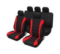 MAMXVKVZEU For Nissan For Bluebird Car Seat Covers Universal Size(Red Full set)