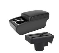 MAMXVKVZEU For Opel For Astra 2006 2007 2008 2009 2010 2011 Car Armrest Storage Box With Cup Holder Car Armrest Box(A2 black line NO USB)