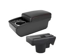 MAMXVKVZEU For Opel For Astra 2006 2007 2008 2009 2010 2011 Car Armrest Storage Box With Cup Holder Car Armrest Box(B1 Red line 6 usb)