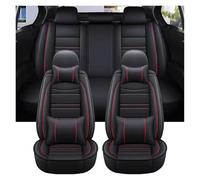 MAMXVKVZEU For Opel For Astra J Universal Car Seat Covers(Black Red 5-Seat)