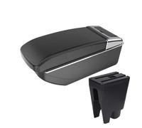 MAMXVKVZEU For Peugeot 107 Armrest Box Interior Car Armrest Center Storage Box Usb Car Armrest Box(B2 black line NO USB)